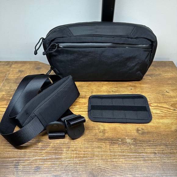 Alpaka Other - Alpaka Eclipse Gaming Sling Black Axoflux 400D Nylon Bag Gamer Travel Hiking
